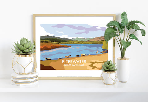 Elterwater - Great Langdale - 11X14inch Premium Art Print