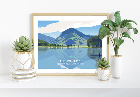 Fleetwith Pike - Western Fells - 11X14inch Premium Art Print