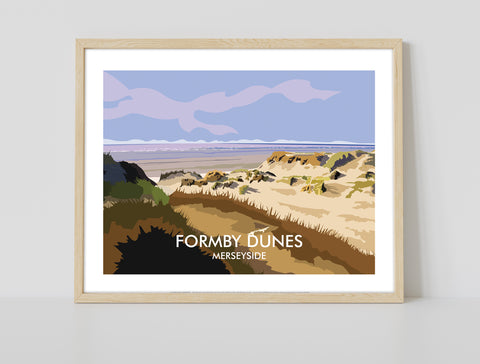 Formby Dunes - Merseyside - 11X14inch Premium Art Print