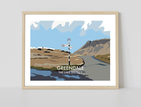Greendale - The Lake District - 11X14inch Premium Art Print