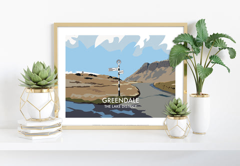 Greendale - The Lake District - 11X14inch Premium Art Print