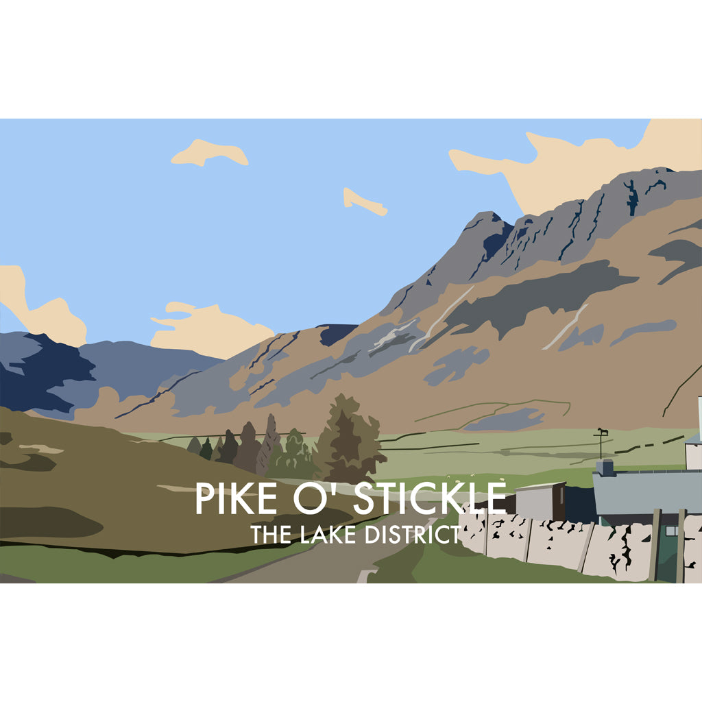 LHOPNW031: Pike O' Stickle The Lake District
