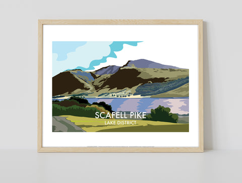 Scafell Pike - Lake District - 11X14inch Premium Art Print