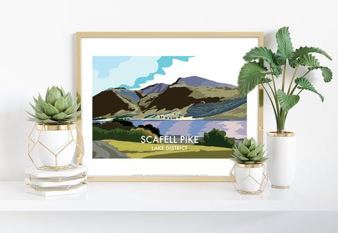 Scafell Pike - Lake District - 11X14inch Premium Art Print