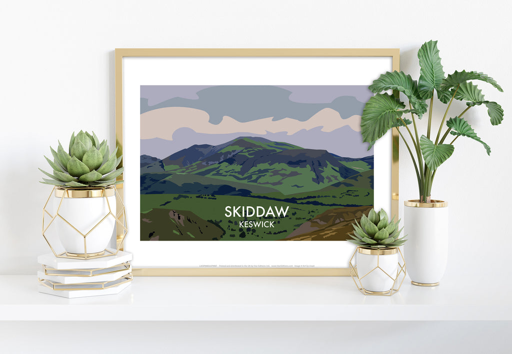 Skiddaw - Keswick - 11X14inch Premium Art Print