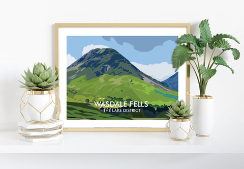 Wasdale Fells - The Lake District - 11X14inch Premium Art Print