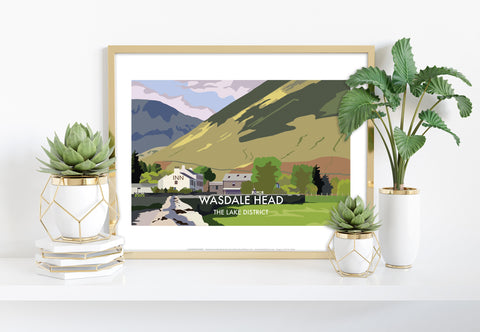 Wasdale Head - The Lake District - 11X14inch Premium Art Print