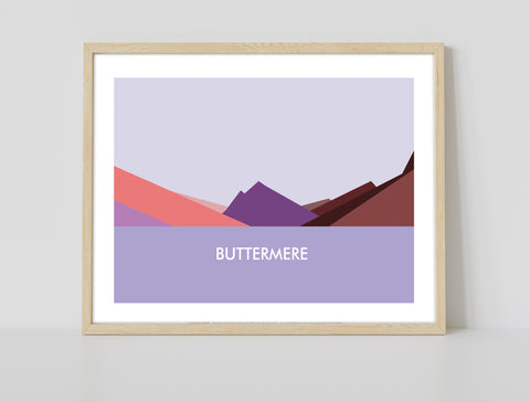 Buttermere - Lake District - 11X14inch Premium Art Print