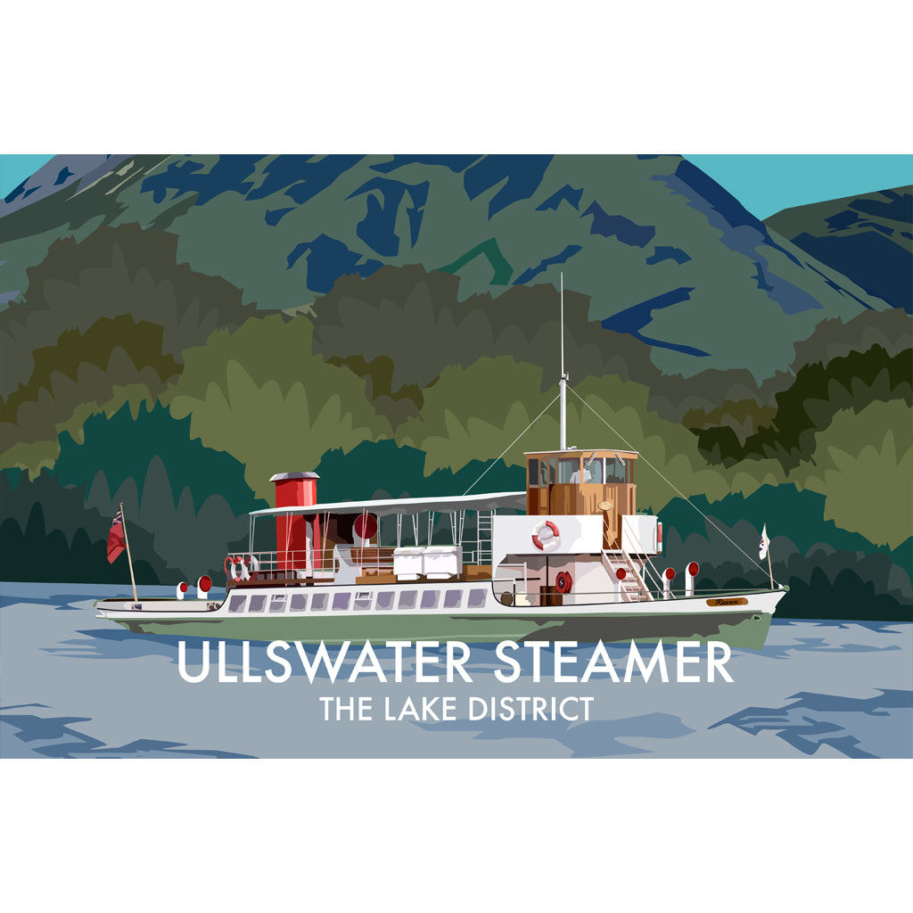 LHOPNW060: Ullswater Steamer The Lake District