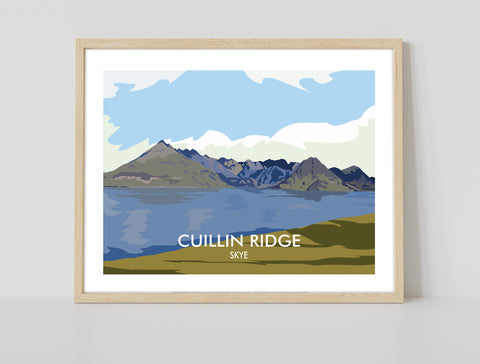 Cuillin Ridge - Skye - 11X14inch Premium Art Print