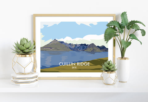 Cuillin Ridge - Skye - 11X14inch Premium Art Print
