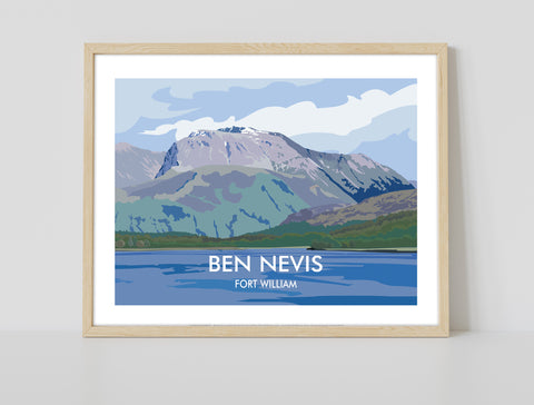 Ben Nevis - Fort William - 11X14inch Premium Art Print