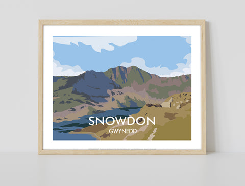 Snowdon - Gwynedd - 11X14inch Premium Art Print