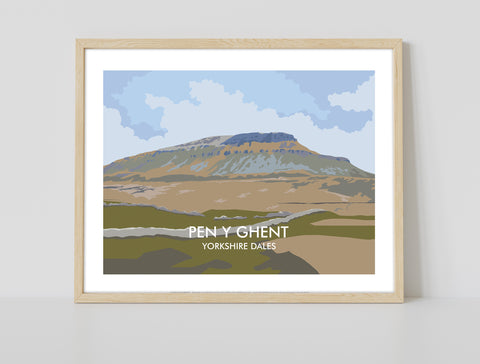 Pen Y Ghent - Yorkshire Dales - 11X14inch Premium Art Print