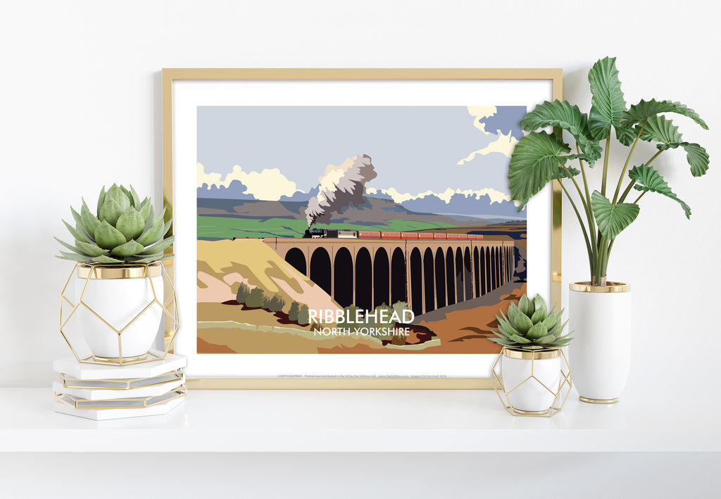 Ribblehead - North Yorkshire - 11X14inch Premium Art Print