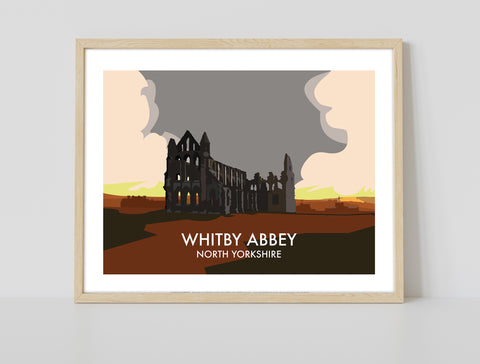 Whitby Abbey - North Yorkshire - 11X14inch Premium Art Print