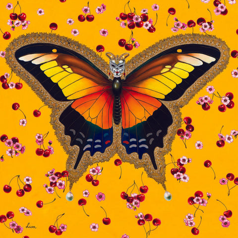 LPF10: Butterfly With Cherries