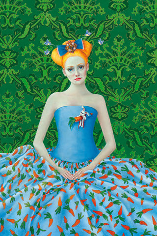 LPF66: Girl With Carrot Dress