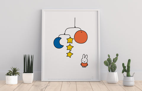 Miffy - Under The Moon And Stars - 11X14inch Premium Art Print