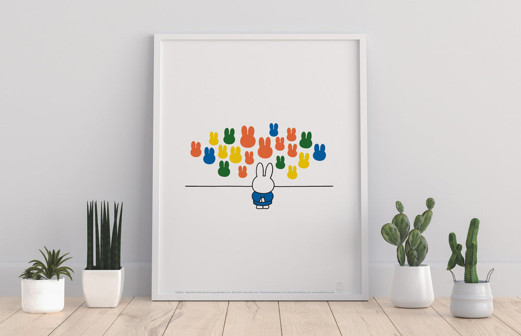 Miffy - Rabbit Ears - 11X14inch Premium Art Print