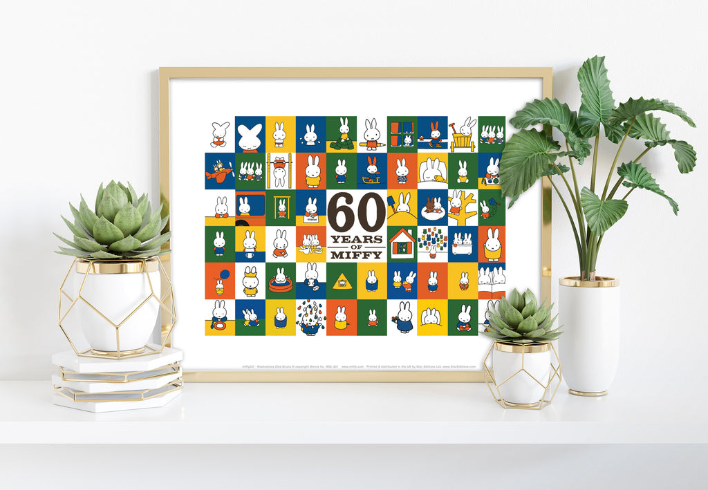 60 Years Of Miffy - 11X14inch Premium Art Print