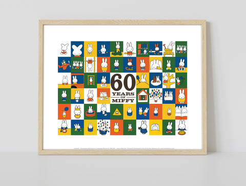 60 Years Of Miffy - 11X14inch Premium Art Print