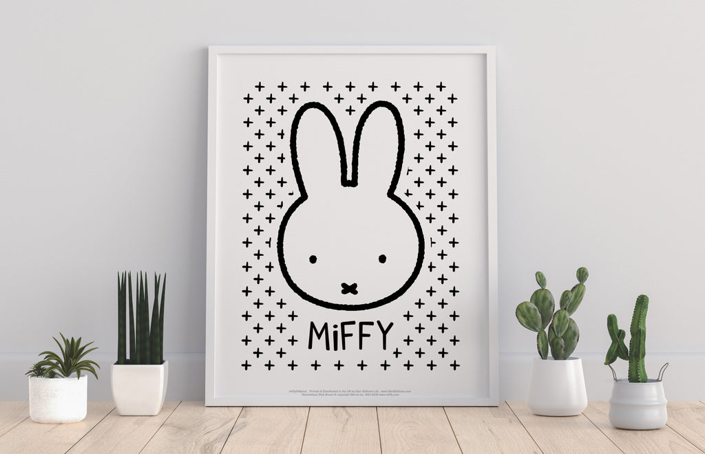 Miffy - Picture With Crosses - 11X14inch Premium Art Print