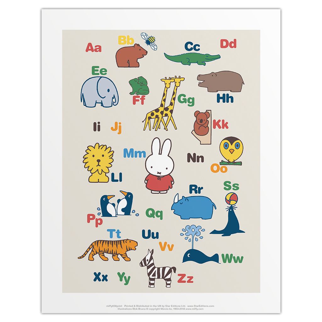MIFFY050: Miffy Alphabet – Star Editions