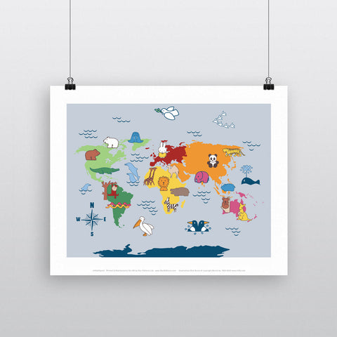 MIFFY051: Miffy Animals Map