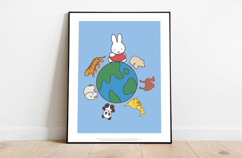 Miffy - Animals Round The World - 11X14inch Premium Art Print