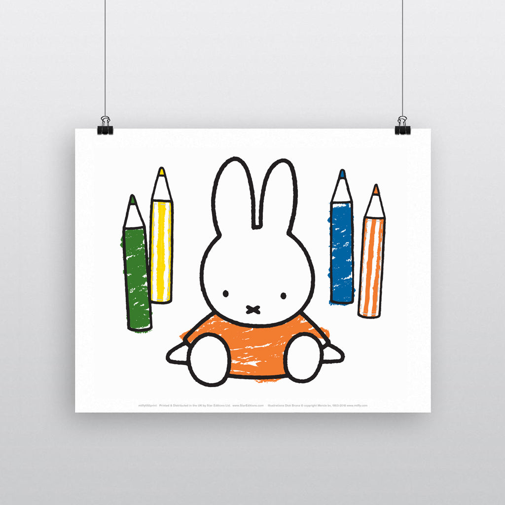 MIFFY055: Miffy Colouring Pencils