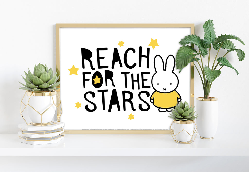 Miffy - Reach For The Stars - 11X14inch Premium Art Print