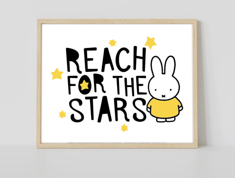 Miffy - Reach For The Stars - 11X14inch Premium Art Print