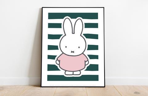 Miffy - In Pink Dress - 11X14inch Premium Art Print