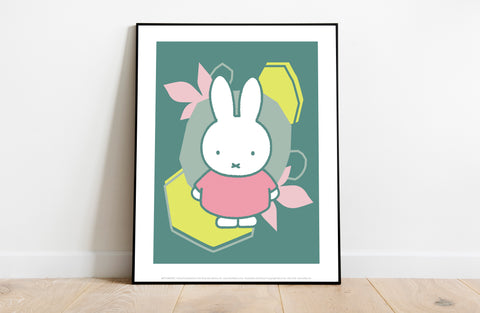Milly - With Shapes In Backround - 11X14inch Premium Art Print