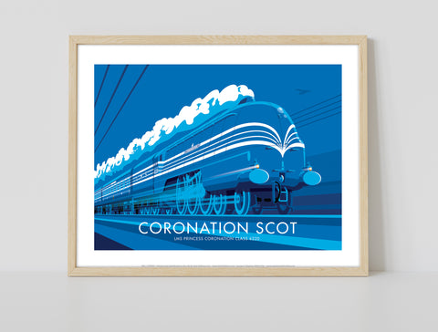 Coronation Scot By Artist Stephen Millership - Art Print