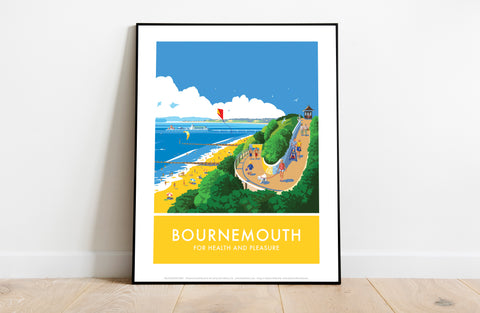 Bournemouth By Artist Stephen Millership Art Print