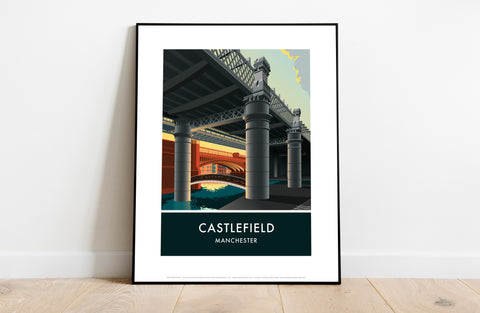 Castefield By Artist Stephen Millership - Premium Art Print