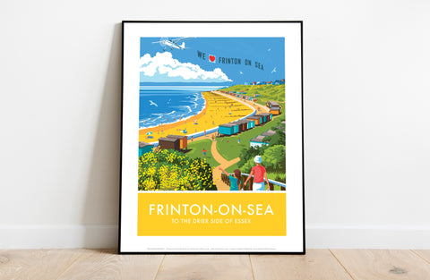 Frinton On Sea By Artist Stephen Millership - Art Print