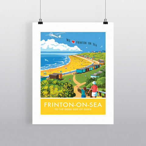 Frinton on Sea, Essex 20cm x 20cm Mini Mounted Print