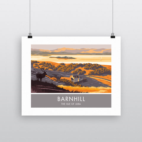 Barnhill, The Isle of Jura, Scotland 20cm x 20cm Mini Mounted Print