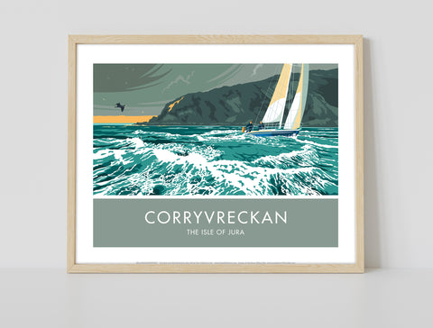 Corryvreckan By Artist Stephen Millership - Art Print