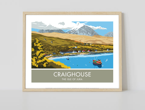 Craighhouse By Artist Stephen Millership - 11X14inch Premium Art Print