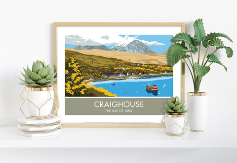 Craighhouse By Artist Stephen Millership - 11X14inch Premium Art Print