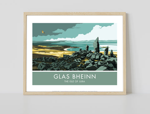 Glas Bheinn By Artist Stephen Millership - 11X14inch Premium Art Print