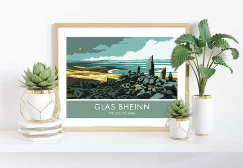 Glas Bheinn By Artist Stephen Millership - 11X14inch Premium Art Print