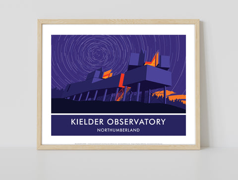 Keilder Observatory By Artist Stephen Millership Art Print