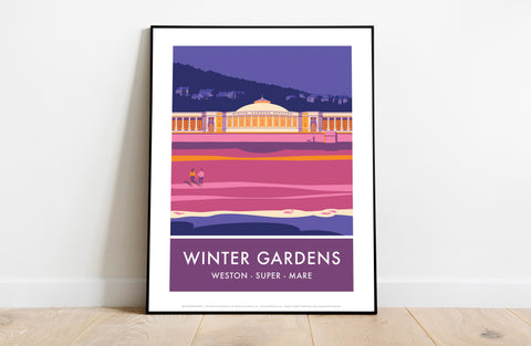 Winter Gardens, Weston By Stephen Millership Art Print