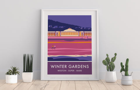 Winter Gardens, Weston By Stephen Millership Art Print