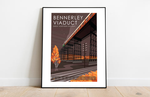 Bennerley Viaduct, Gnr By Stephen Millership Art Print